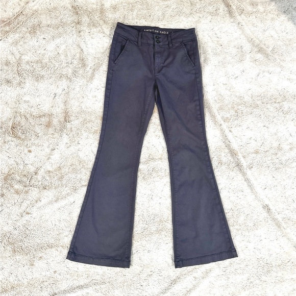 American Eagle Flare Leg Pants Authentic 90s - Picture 6 of 6